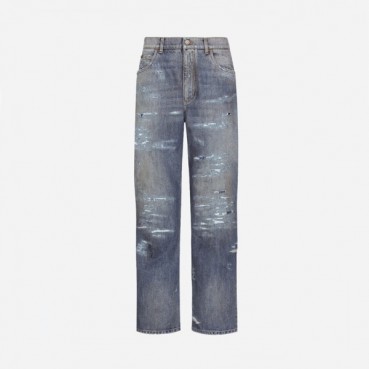 돌체앤가바나 남성 블루 청바지 - Dolce&Gabbana Mens Blue Jeans 