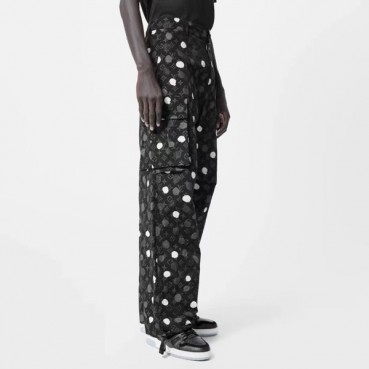 루이비통 남성 캐쥬얼 블랙 팬츠 - Louis vuitton Mens Black Pants 