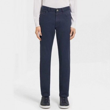 에르메네질도 제냐 남성 네이비 팬츠 - Ermenegildo Zegna Mens Navy Pants 