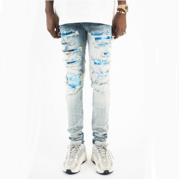 아미리 남성 블루 청바지 - Amiri Mens Blue Jeans 