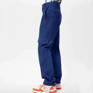 루이비통 남성 캐쥬얼 블루 팬츠 - Louis vuitton Mens Blue Pants 