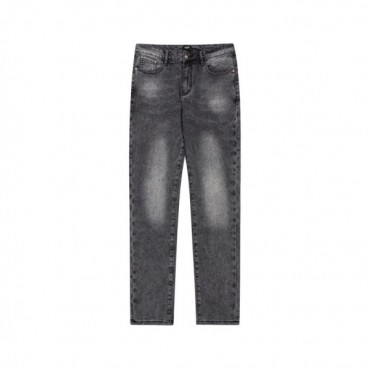 펜디 남성 캐쥬얼 그레이 청바지 - Fendi Mens Gray Jeans 