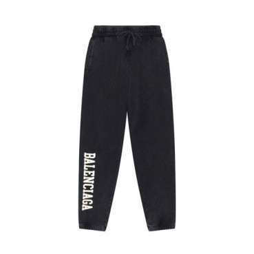 발렌시아가 남성 캐쥬얼 블랙 팬츠 - Balenciaga Mens Black Pants 