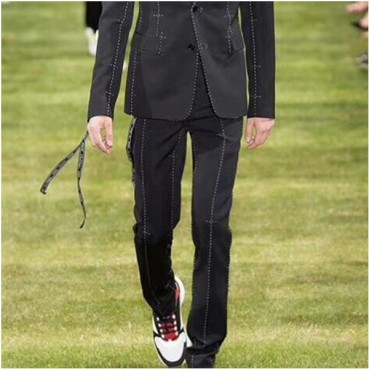 디올 남성 블랙 슬랙스 - Dior Mens Black Slacks 