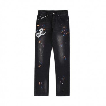 디올 남성 캐쥬얼 블랙 청바지 - Dior Mens Black Jeans 