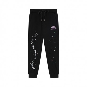 발렌시아가 남성 캐쥬얼 블랙 팬츠 - Balenciaga Mens Black Pants 