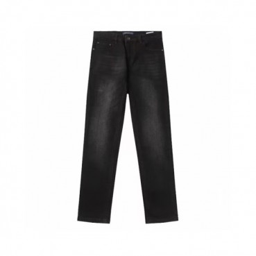 루이비통 남성 캐쥬얼 블랙 청바지 - Louis vuitton Mens Black Jeans 
