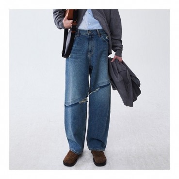 아더에러 남성 블루 데님 청바지 - ADER Mens Blue Jeans 