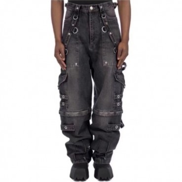 발렌시아가 남성 캐쥬얼 블랙 청바지 - Balenciaga Mens Black Jeans 