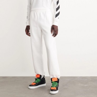 오프화이트 남성 캐쥬얼 화이트 팬츠 - Mens White Pants 