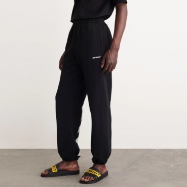 오프화이트 남성 캐쥬얼 블랙 팬츠 - Mens Black Pants 