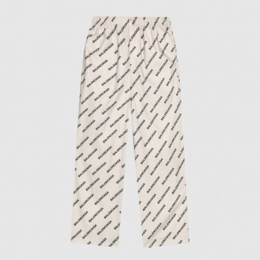 발렌시아가 남성 캐쥬얼 아이보리 팬츠 - Mens Ivory Pants 