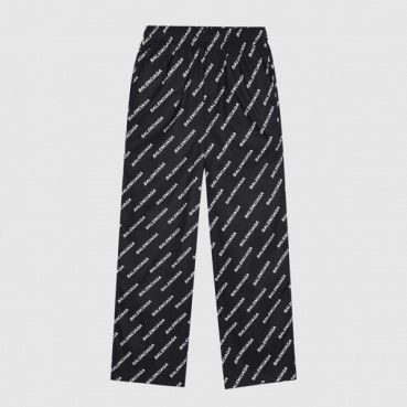 발렌시아가 남성 캐쥬얼 블랙 팬츠 - Mens Black Pants 