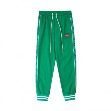 구찌 남성 캐쥬얼 그린 팬츠 - Mens Green Pants 