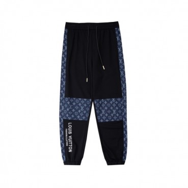 루이비통 남성 캐쥬얼 블랙 팬츠 - Mens Black Pants 