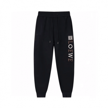 로에베 남성 캐쥬얼 블랙 팬츠 - Loewe Mens Black Pants 