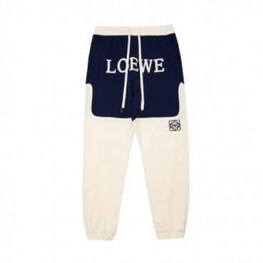 로에베 남성 캐쥬얼 네이비 팬츠 - Loewe Mens Navy Pants 