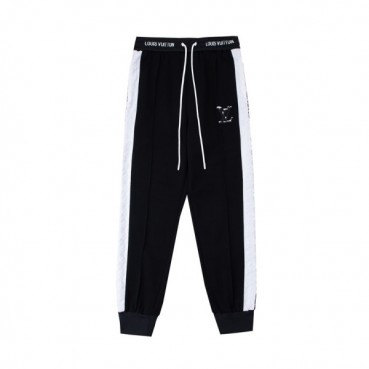 루이비통 남성 캐쥬얼 블랙 팬츠 - Mens Black Pants 