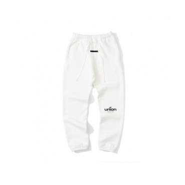 Fear of god  Mens Logo Modern Casual Pants White - 피어오브갓 2021 남성 로고 모던 캐쥬얼 팬츠 Fea0381x Size(s 