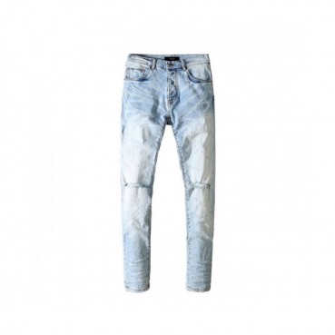 Amiri  Mens Trendy Denim Pants Blue - 아미리 2021 남성 트렌디 데님 팬츠 Ami0304x Size(29 