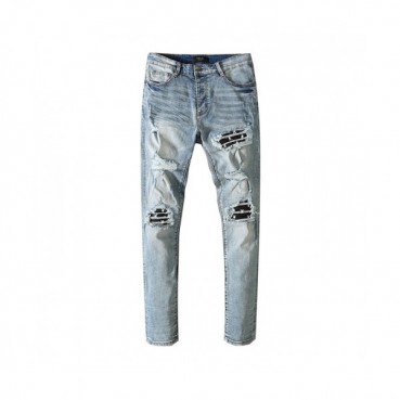Amiri  Mens Trendy Denim Pants Blue - 아미리 2021 남성 트렌디 데님 팬츠 Ami0298x Size(29 