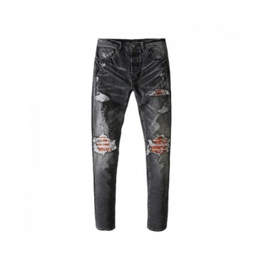 Amiri  Mens Trendy Denim Pants Black - 아미리 2021 남성 트렌디 데님 팬츠 Ami0295x Size(29 
