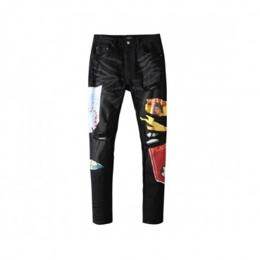 Amiri  Mens Trendy Denim Pants Black - 아미리 2021 남성 트렌디 데님 팬츠 Ami0291x Size(29 