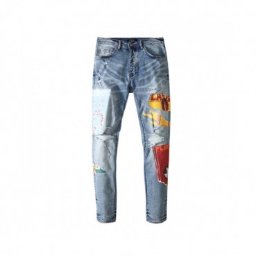 Amiri  Mens Trendy Denim Pants Blue - 아미리 2021 남성 트렌디 데님 팬츠 Ami0281x Size(29 