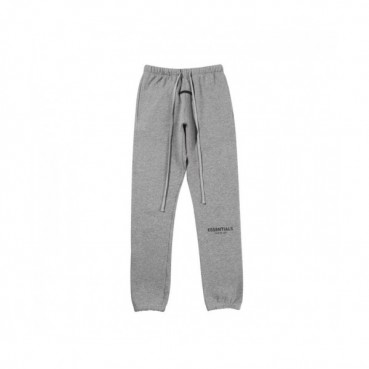Fear of god  Mens Logo Modern Casual Pants Gray - 피어오브갓 2021 남성 로고 모던 캐쥬얼 팬츠 Fea0340x Size(s 