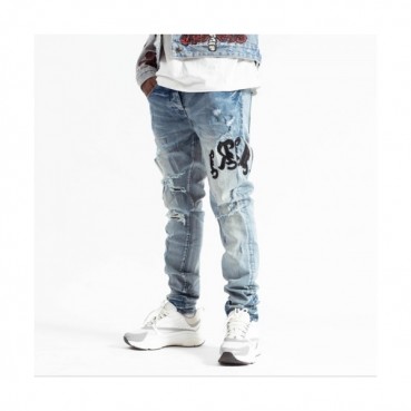 Amiri  Mens Trendy Denim Pants Blue - 아미리 2021 남성 트렌디 데님 팬츠 Ami0255x Size(29 