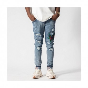 Gucci  Mens Casual Classic Denim Jeans Blue - 구찌 2021 남성 캐쥬얼 클래식 청바지 Guc03855x Size(29 