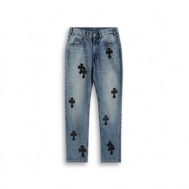 Chrom Hearts  Mm/Wm Casual Denim Jeans Blue - 크롬하츠 2021남/녀 캐쥬얼 데님 청바지 Chr0383x Size(26 