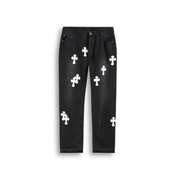 Chrom Hearts  Mm/Wm Casual Denim Jeans Black - 크롬하츠 2021남/녀 캐쥬얼 데님 청바지 Chr0380x Size(26 