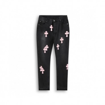 Chrom Hearts  Mm/Wm Casual Denim Jeans Black - 크롬하츠 2021남/녀 캐쥬얼 데님 청바지 Chr0378x Size(26 