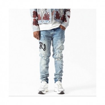 Amiri  Mens Trendy Denim Pants Blue - 아미리 2021 남성 트렌디 데님 팬츠 Ami0220x Size(29 