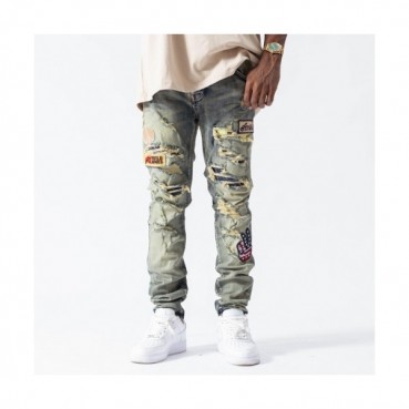 Amiri  Mens Trendy Denim Pants Blue - 아미리 2021 남성 트렌디 데님 팬츠 Ami0217x Size(29 