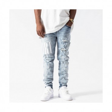 Amiri  Mens Trendy Denim Pants Blue - 아미리 2021 남성 트렌디 데님 팬츠 Ami0215x Size(29 