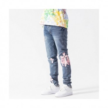 Chrom Hearts  Mens Casual Denim Jeans Blue - 크롬하츠 20201남성 캐쥬얼 데님 청바지 Chr0372x Size(29 