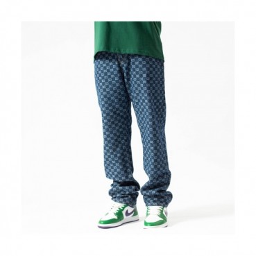 Louis vuitton  Mens Monogram Casual Pants Blue - 루이비통 2021 남성 모노그램 캐쥬얼 팬츠 Lou02855x Size(29 