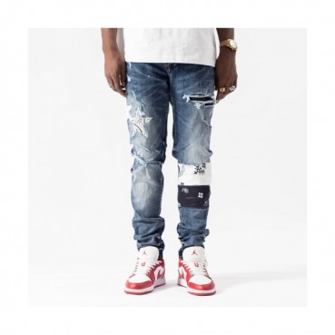 Amiri  Mens Trendy Denim Pants Blue - 아미리 2021 남성 트렌디 데님 팬츠 Ami0198x Size(29 