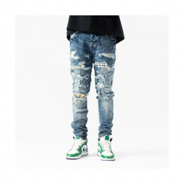Amiri  Mens Trendy Denim Pants Blue - 아미리 2021 남성 트렌디 데님 팬츠 Ami0195x Size(29 