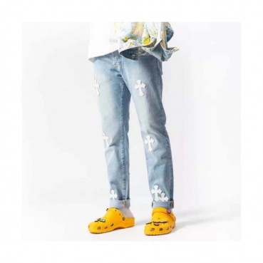 Chrom Hearts 2021 Mens Casual Denim Jeans Blue - 크롬하츠 20201남성 캐쥬얼 데님 청바지 Chr0345x Size(29 