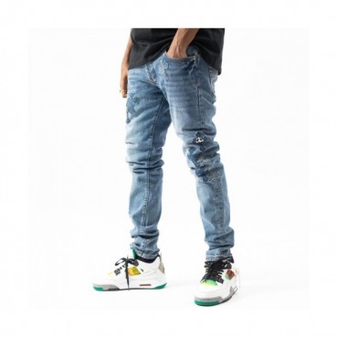 [크롬하츠]Chrom Hearts 2021 Mens Casual Denim Jeans - 크롬하츠 20201남성 캐쥬얼 데님 청바지 Chr0337x.Size(29 