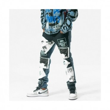 Palm Angels 2021 Mens Logo Casual Denim Pants - 팜 엔젤스 2021 남성 로고 캐쥬얼 데님 팬츠 Pam0296x.Size(29 