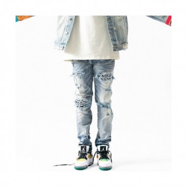 [매장판]Amiri 2021 Mens Trendy Denim Pants - 아미리 2021 남성 트렌디 데님 팬츠 Ami0158x.Size(29 