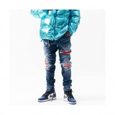 [아미리]Amiri 2021 Mens Trendy Denim Pants - 아미리 2021 남성 트렌디 데님 팬츠 Ami0149x.Size(29 