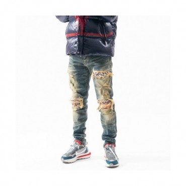 [아미리]Amiri 2021 Mens Trendy Denim Pants - 아미리 2021 남성 트렌디 데님 팬츠 Ami0148x.Size(29 