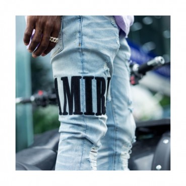 [아미리]Amiri 2021 Mens Trendy Denim Pants - 아미리 2021 남성 트렌디 데님 팬츠 Ami0143x.Size(29 