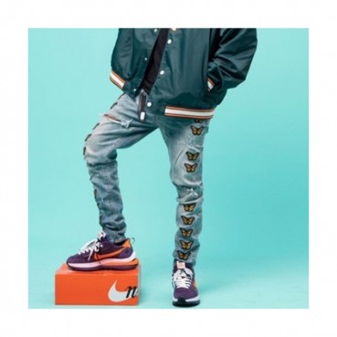 Off-white 2021 Mens Logo Denim Jeans 
