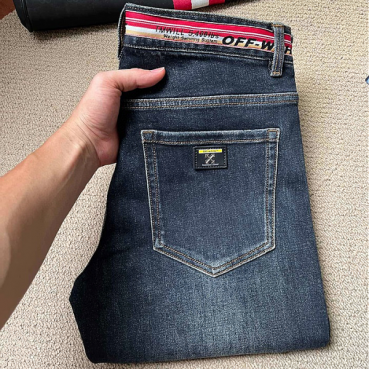 [오프화이트]Off-white 2024 Mens Logo Denim Jeans 
